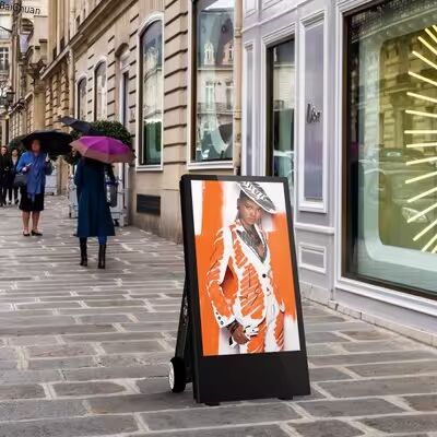 Portable Digital Signage Poster